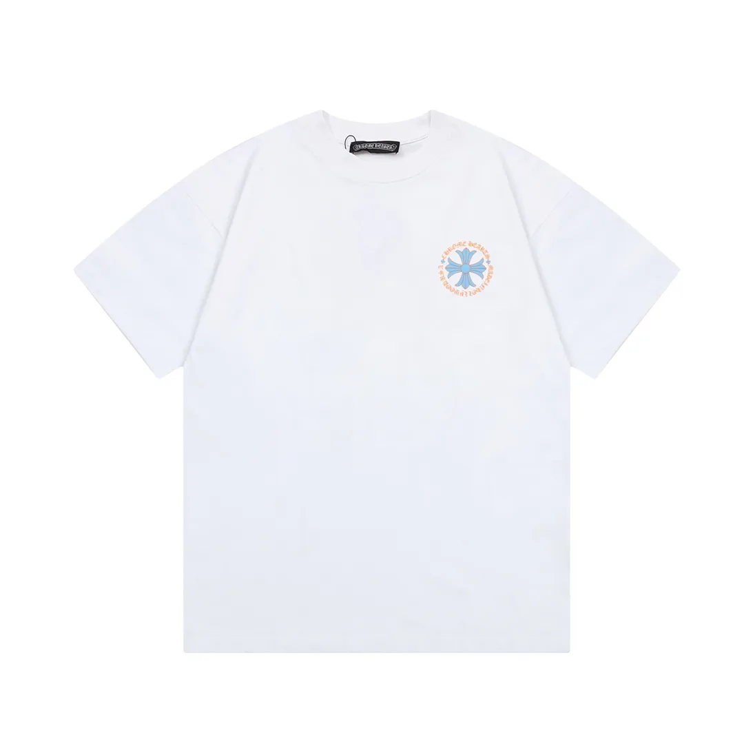 Chrome Hearts/ Logo Same Style T Versatile : White Size：XS~L